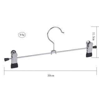 Вішалка-прищіпка (хром) 30 см./ упаковка 10 шт.